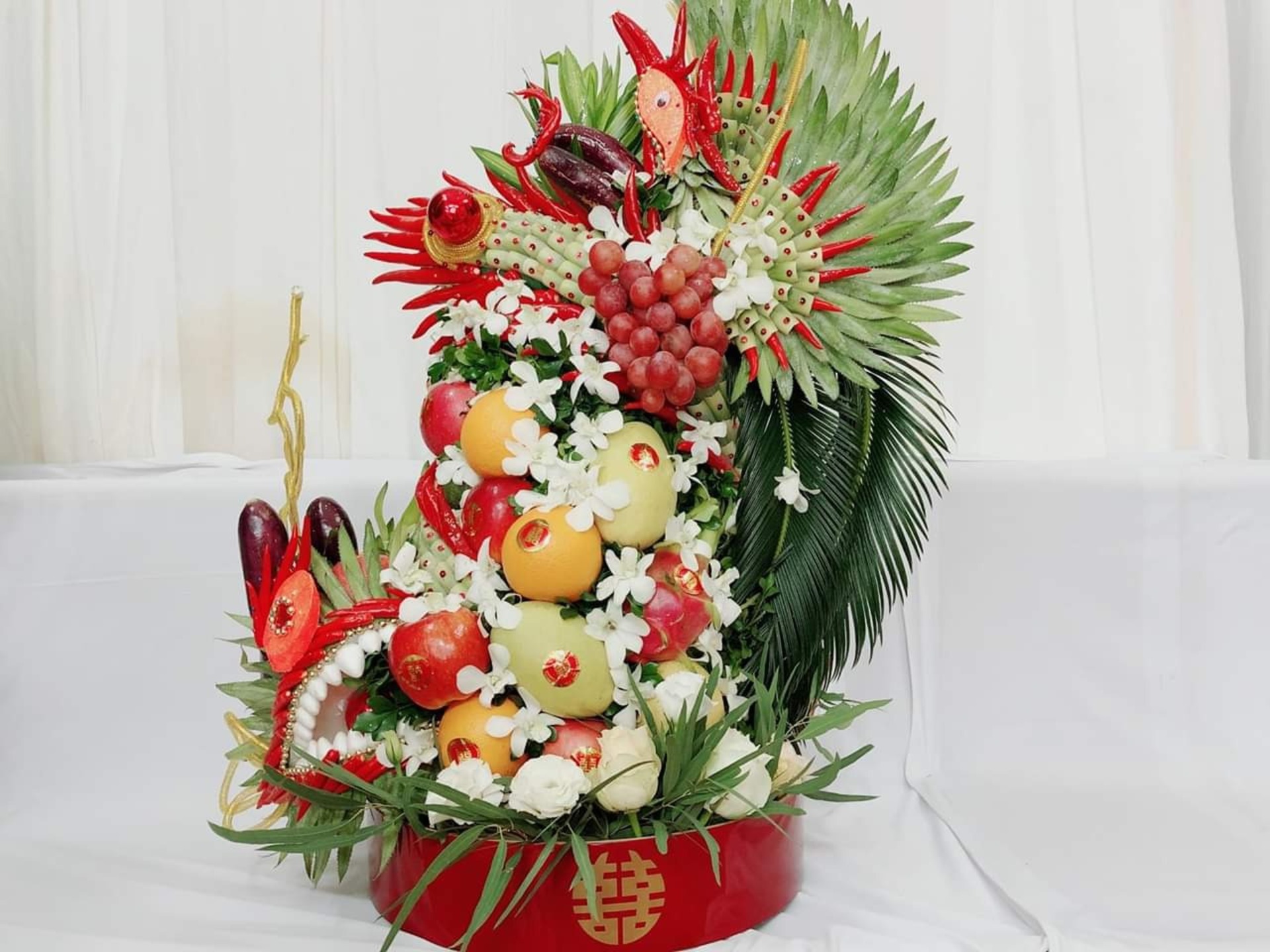 Tráp ăn hỏi đẹp mắt