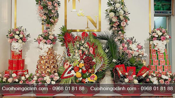 Hình ảnh mẫu tráp ăn hỏi 5 lễ mới nhất
