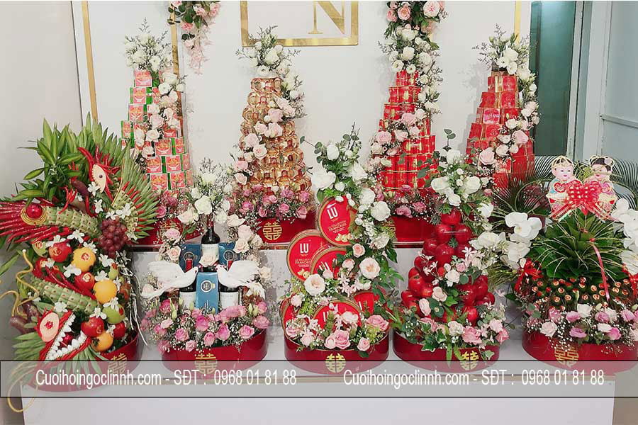 tráp ăn hỏi 15 lễ mẫu mới