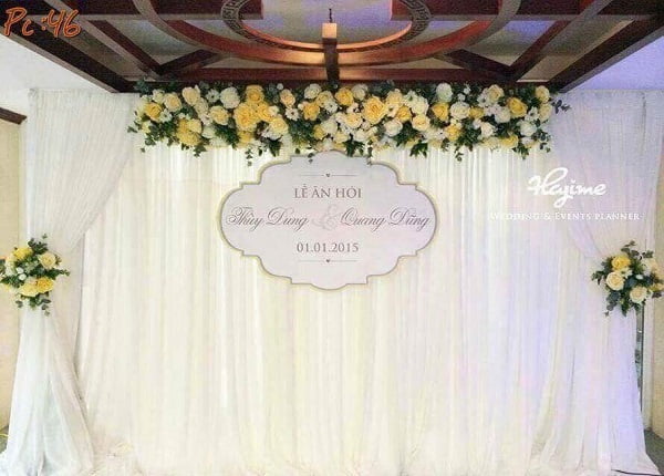 phông cưới vải lụa