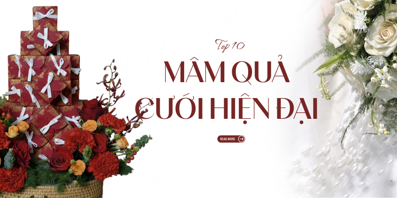 mam qua cuoi hien dai